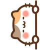 👀 Эмодзи «calico kitty» для Telegram