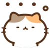 😑 Эмодзи «calico kitty» для Telegram
