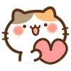 😘 Эмодзи «calico kitty» для Telegram