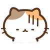 😰 Эмодзи «calico kitty» для Telegram