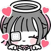 🥰 Эмодзи «halloween jirai girl» для Telegram