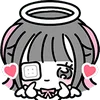 🥰 Эмодзи «halloween jirai girl» для Telegram