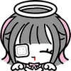 😋 Эмодзи «halloween jirai girl» для Telegram
