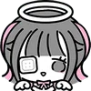 🫥 Эмодзи «halloween jirai girl» для Telegram