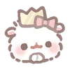 👸 Эмодзи «pastel shiratama пастель ширатама» для Telegram
