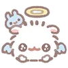 😇 Эмодзи «pastel shiratama пастель ширатама» для Telegram