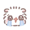 😭 Эмодзи «pastel shiratama пастель ширатама» для Telegram