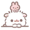 🙂 Эмодзи «pastel shiratama пастель ширатама» для Telegram