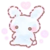 Стикер 40 Bunnies In Dreams