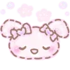 Стикер 9 Bunnies In Dreams