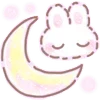 Стикер 2 Bunnies In Dreams