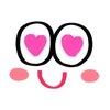 Стикер 5 💓 Набор эмоджи с весёлыми мордашками