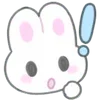 Стикер 22 Usapoppo Bunny