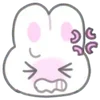 Стикер 17 Usapoppo Bunny