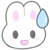 Стикер 11 Usapoppo Bunny