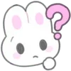 Стикер 21 Usapoppo Bunny