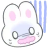 Стикер 14 Usapoppo Bunny