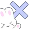 Стикер 42 Usapoppo Bunny
