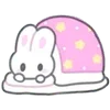 Стикер 24 Usapoppo Bunny