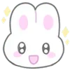 Стикер 4 Usapoppo Bunny