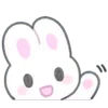Стикер 25 Usapoppo Bunny