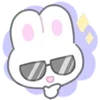 Стикер 23 Usapoppo Bunny