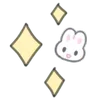 Стикер 36 Usapoppo Bunny