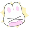 Стикер 15 Usapoppo Bunny