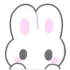 Стикер 26 Usapoppo Bunny