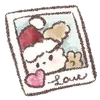 Стикер 30 Teddys Christmas