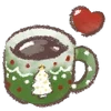 Стикер 24 Teddys Christmas