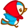 Стикер 7 Retro Animals