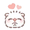 Стикер 17 Pomeranian Mochi