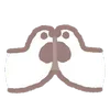 Стикер 47 Pomeranian Mochi