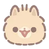 Стикер 34 Pomeranian Mochi