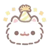 Стикер 29 Pomeranian Mochi