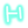 🅰️ Эмодзи «colourful neon - английский неоновый шрифт, цифры и значки» для Telegram