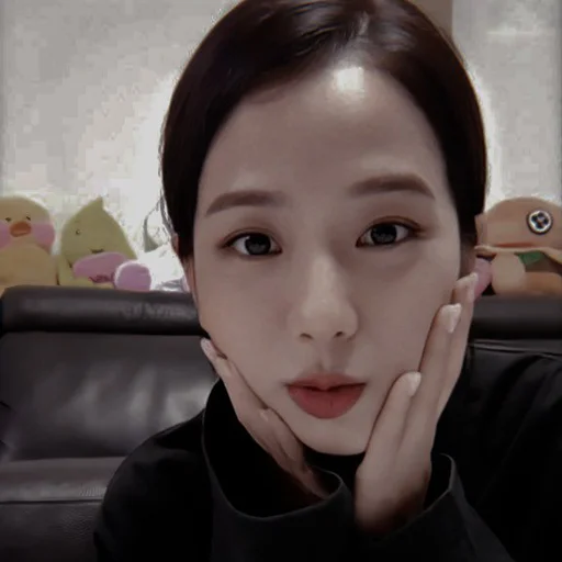 🥢 Стикер «JISOO DARK V2» для Telegram