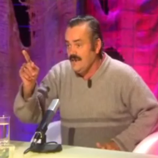 ☝ Стикер «Risitas» для Telegram