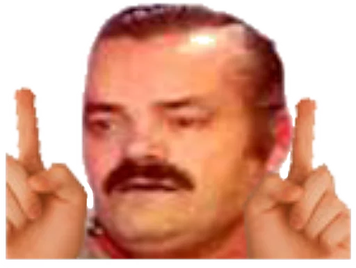 👆 Стикер «Risitas 2.0» для Telegram