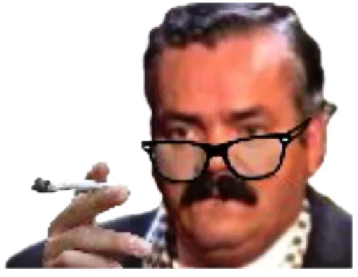 😎 Стикер «Risitas 2.0» для Telegram