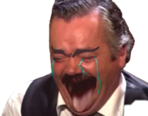 🤣 Стикер «Risitas 2.0» для Telegram