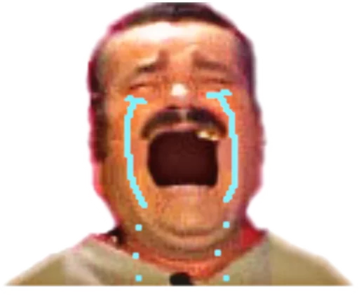 😭 Стикер «Risitas 2.0» для Telegram