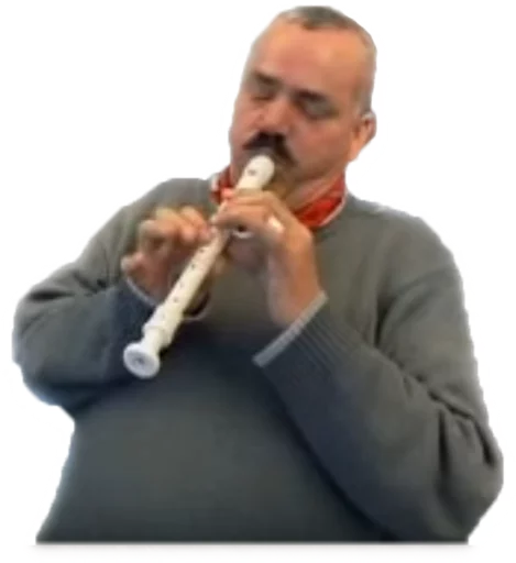 🎼 Стикер «Risitas 2.0» для Telegram