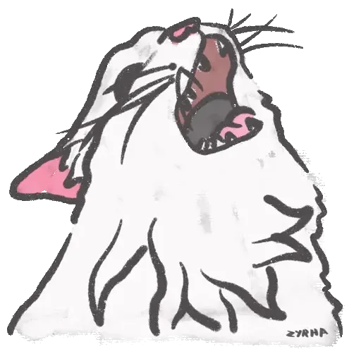 🐈‍⬛ Стикер «Рисовашки» для Telegram