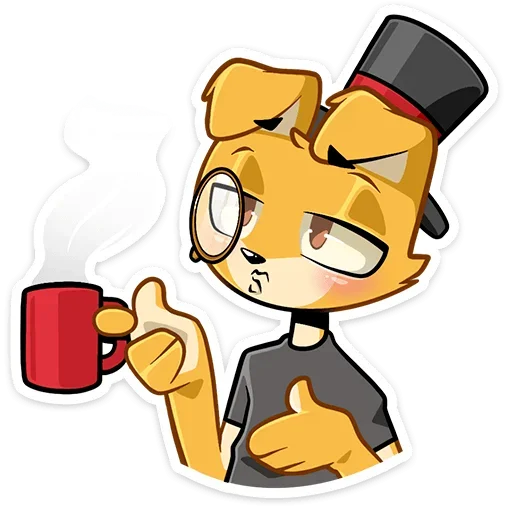 ☕️ Стикер «Стикеры вк» для Telegram