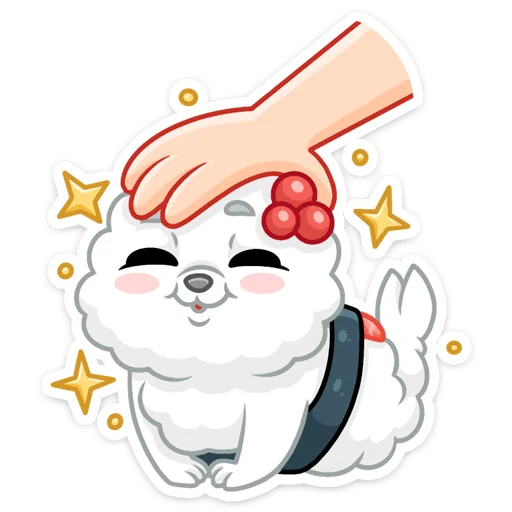 Стикерпак Рису для Telegram