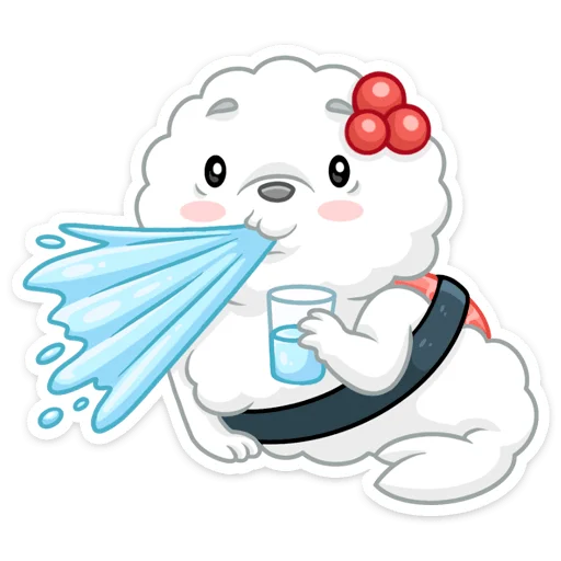 😮 Стикер «Рису» для Telegram