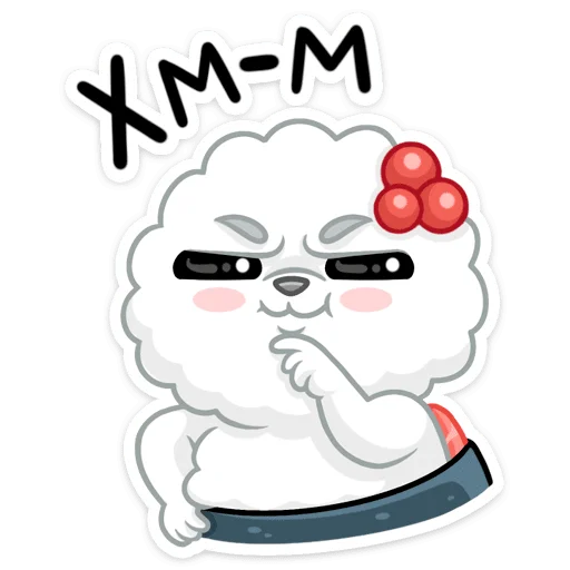🤔 Стикер «Рису» для Telegram