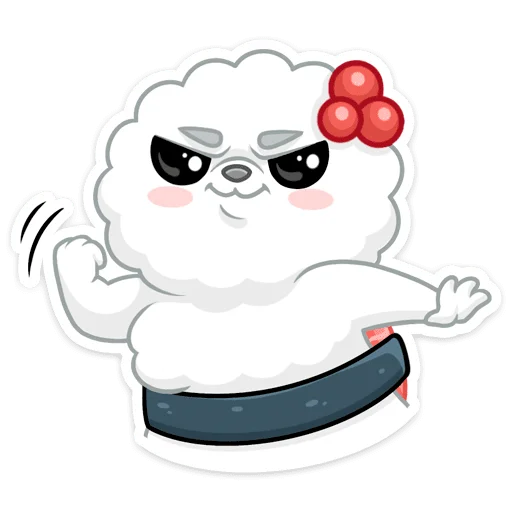 💪 Стикер «Рису» для Telegram